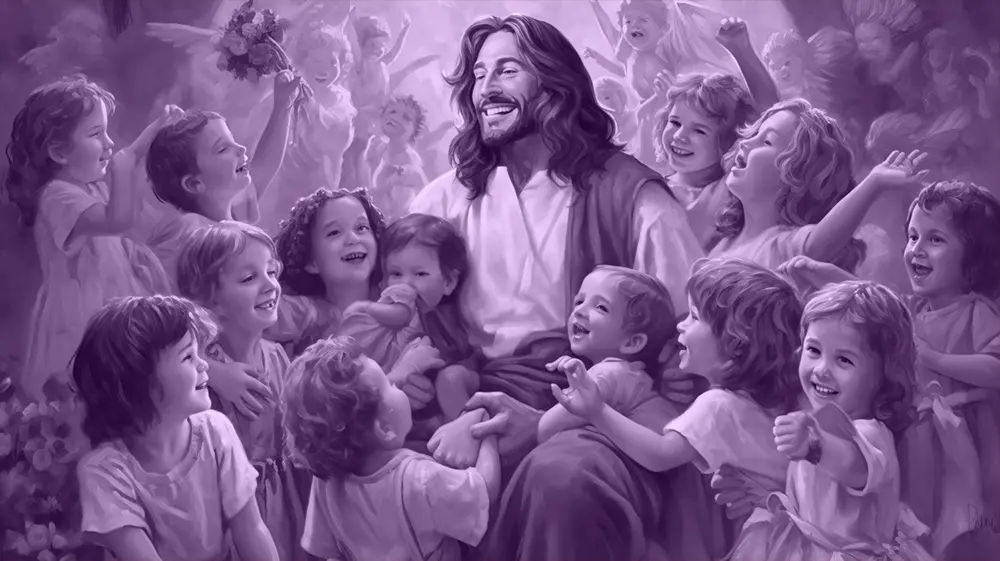 jesus and kids